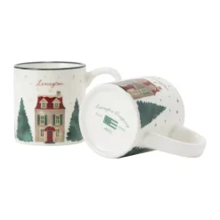Lexington Holiday Collection 2025 Krus Espressokop - 2 stk. 10 cl - Stentøj - Multifarvet