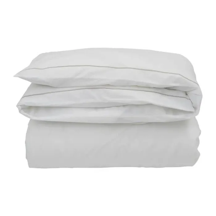 Lexington Hotel Percale Dynebetræk B 140 x L 220 cm - Bomuld - White/beige