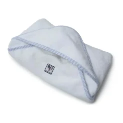 Lexington Icons Baby Håndklæde B 100 x L 100 cm -Bomuld - Hvid/Blå