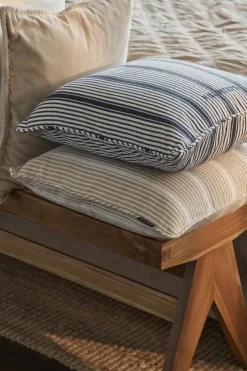 Lexington Icons Classic Pudebetræk H 50 x B 50 cm - Bomuld - Beige/White