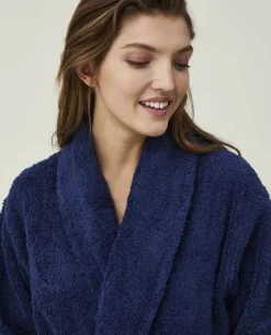 Lexington Icons Original Badekåbe M - Bomuld - True navy