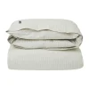 Lexington Icons Pin Point Dynebetræk B 140 x L 220 cm - Bomuld - Gray/white