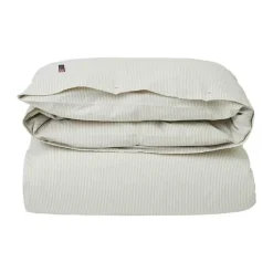 Lexington Icons Pin Point Dynebetræk B 140 x L 220 cm - Bomuld - Gray/white