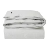 Lexington Icons Pin Point Dynebetræk B 200 x L 220 cm - Bomuld - Beige/white