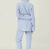 Lexington Pyjamassæt Organic XXL - Bomuld - Blue/White