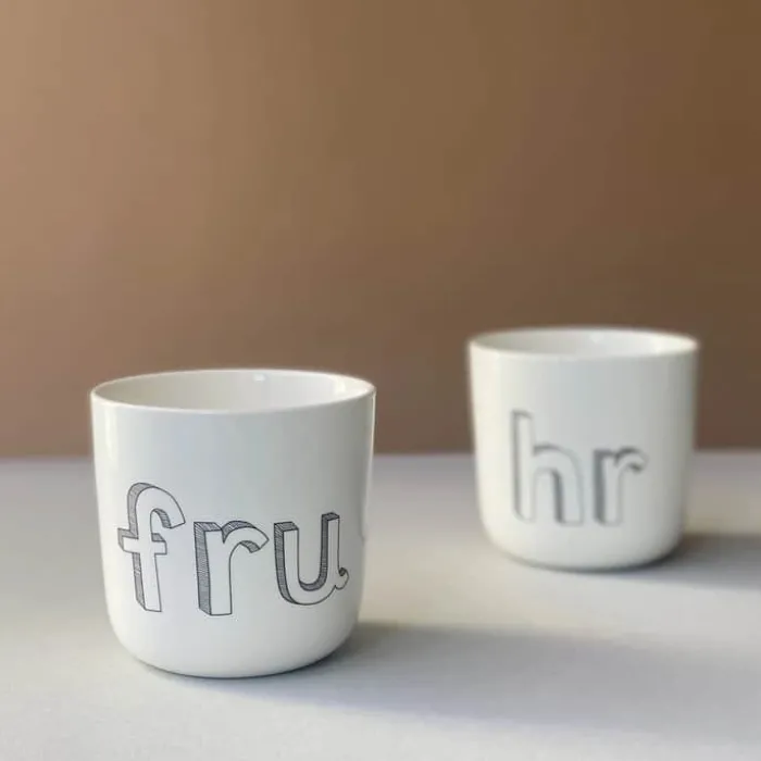 Liebe Kop - Fru 35 cl - Porcelæn - Hvid