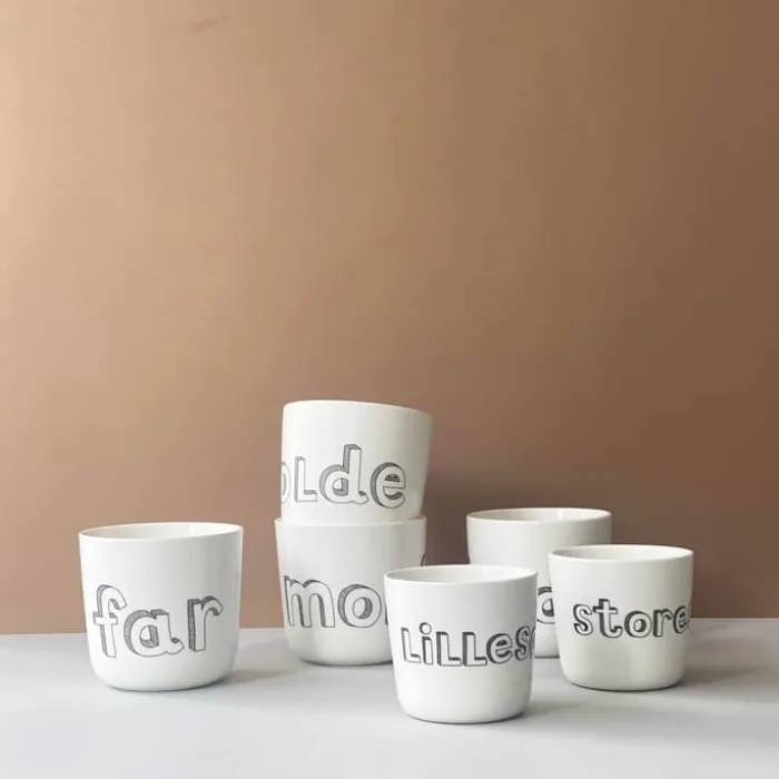 Liebe Kop - Moster 35 cl - Porcelæn - Hvid