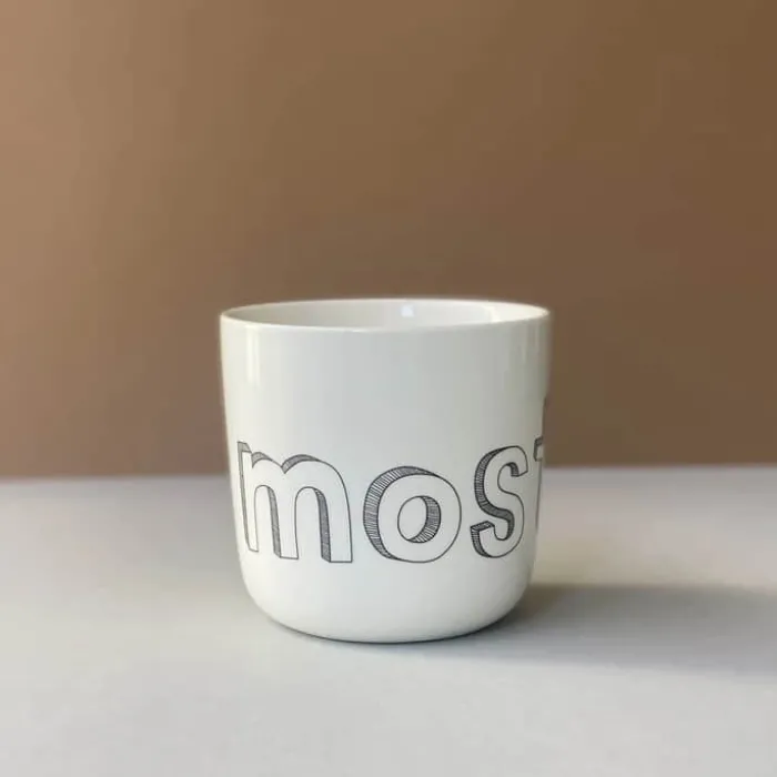 Liebe Kop - Moster 35 cl - Porcelæn - Hvid