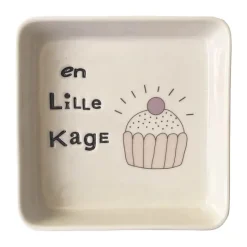Liebe Serveringsfad B 14,5 x L 14,5 cm - Porcelæn - Hvid