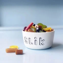 Liebe Skål - Slik Ø 11 cm - Porcelæn - Hvid
