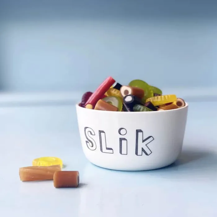 Liebe Skål - Slik Ø 13,5 cm - Porcelæn - Hvid