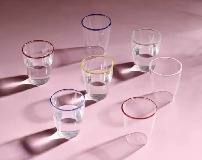 Life In Colour Art Vandglas 29 cl - Glas - Pistachio