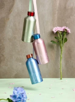 Life In Colour Confetti To Go Letvægtsflaske 600 ml - Aluminium - Pistachio/chili