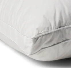 LIXRA Smaragd Hovedpude B 60 x L 63 cm - Moskusdun/småfjer - Hvid