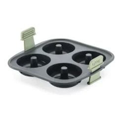 Lékué Airfryer Donutform H 6 x B 20 x L 20 cm - Silikone - Sort