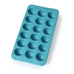 Lékué Isterningebakke til runde iskugler B 11 x L 22 cm - Gummi - Turkis