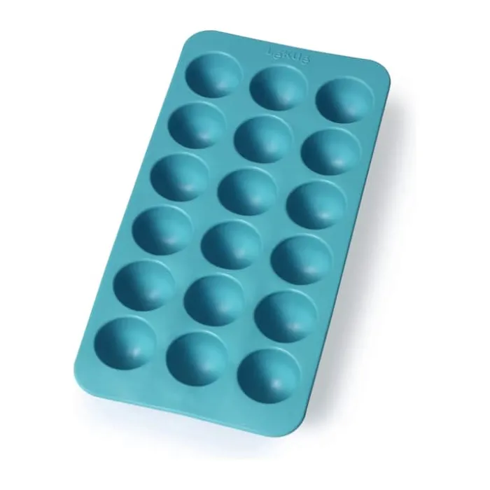 Lékué Isterningebakke til runde iskugler B 11 x L 22 cm - Gummi - Turkis