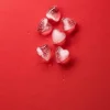 Lékué Isterningeform Hjerte B 22 x L 11,3 cm - Gummi - Rød
