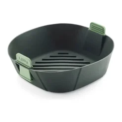 Lékué Silikonekurv til Airfryer B 22 x L 22 cm - Silikone - Grå