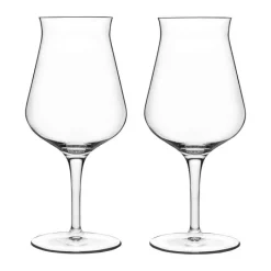 Luigi Bormioli Birrateque Tester Ølglas - 2 stk. 42 cl - Krystalglas - Klar
