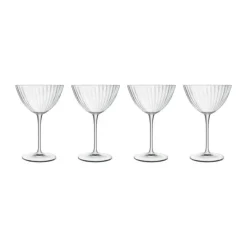 Luigi Bormioli Optica Martiniglas - 4 stk. 22 cl - Glas - Klar