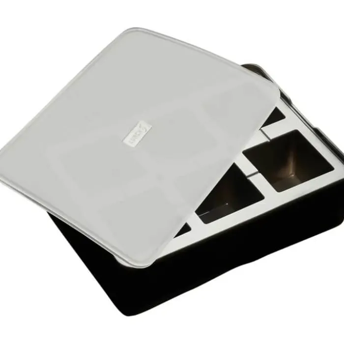 LURCH Isterningebakke Cubes 5 x 5 cm - Platinsilikone