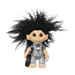 Lykketrold Figur Mekaniker H 9 cm - Specialkeramik - Multifarvet