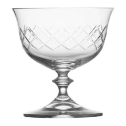 Lyngby Glas Eaton Champagneskål - 2 stk 28 cl - Krystalglas - Klar