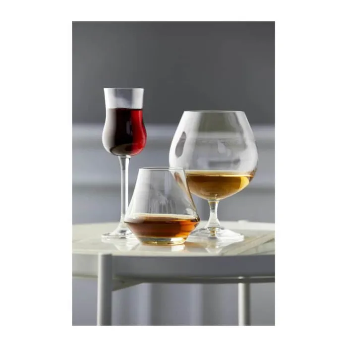Lyngby Glas Juvel Portvinsglas - 6 stk. 9 cl - Krystalglas - Klar