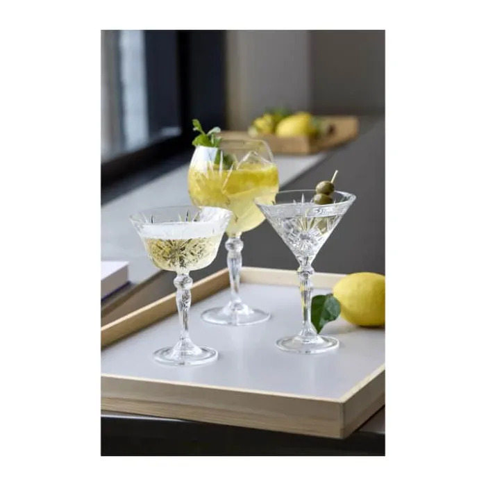 Lyngby Glas Melodia Gin&Tonic Glas - 4 stk. 65 cl - Krystalglas - Klar