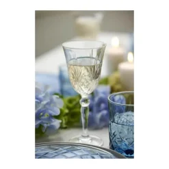 Lyngby Glas Melodia Hvidvinsglas - 4 stk. 21 cl - Krystalglas - Klar