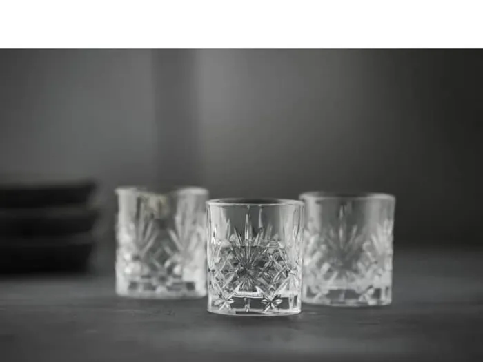 Lyngby Glas Shotglas - 6 stk. 8 cl - Glas - Klar