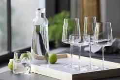 Lyngby Glas Zero Kandesæt - 5 dele 1,1 liter - Krystalglas - Klar