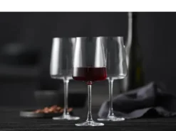 Lyngby Glas Zero Rødvinsglas - 4 stk. 54 cl - Krystalglas - Klar