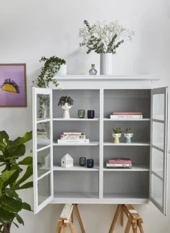 Lyngby Porcelæn Flowerpot Urtepotteskjuler H 13 cm - Porcelæn - Hvid