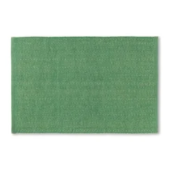 Lyngby Porcelæn Herringbone Dækkeserviet B 30 x L 43 cm - Bomuld/polyester - Grøn