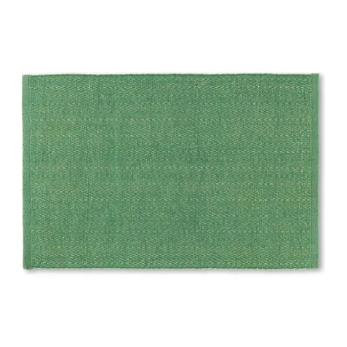 Lyngby Porcelæn Herringbone Dækkeserviet B 30 x L 43 cm - Bomuld/polyester - Grøn