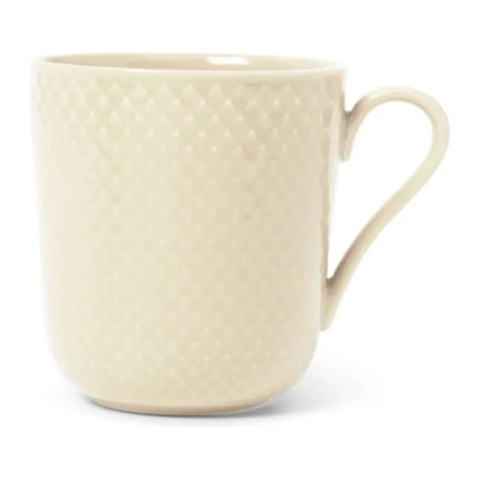 Lyngby Porcelæn Rhombe Earth Krus m. hank 39 cl - Porcelæn - Marble