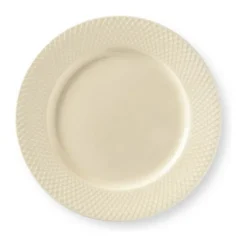 Lyngby Porcelæn Rhombe Earth Middagstallerken Ø 27 cm - Porcelæn - Marble