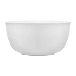 Lyngby Porcelæn Rhombe Serveringsskål Ø 17,5 cm - Porcelæn - Hvid