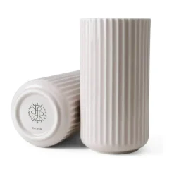 Lyngby Porcelæn Vase H 20,5 cm - Porcelæn - Lys lilla
