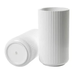 Lyngby Porcelæn Vase H 38 cm - Porcelæn - Hvid