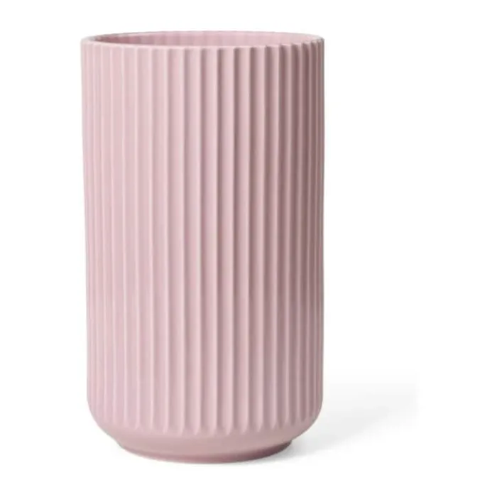 Lyngby Porcelæn Vase H 25 cm - Porcelæn - Rosa