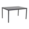 Mandalay Pure Havebord H 72 x B 90,3 x L 132 cm - Kompaktlaminat/aluminium - Antracit