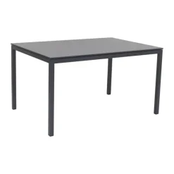 Mandalay Pure Havebord H 72 x B 90,3 x L 132 cm - Kompaktlaminat/aluminium - Antracit