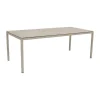 Mandalay Terra Havebord H 72 x B 90 x L 197 cm - Keramik/aluminum - Taupe