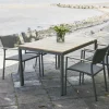 Mandalay Toscana & Siena Havemøbelsæt - 5 dele Teaktræ/aluminium/SunLoom - Olivengrøn