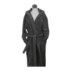 Marc O'Polo Classic Badekåbe M - Bomuldsfrotte - Anthracite