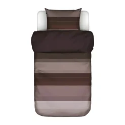 Marc O'Polo Kiya Sengetøj B 140 x L 200 cm - Bomuldssatin - Aubergine