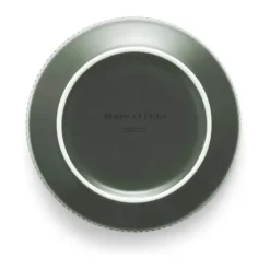 Marc O'Polo Moments Dyb Tallerken Ø 21,5 cm - Porcelæn - Olive green
